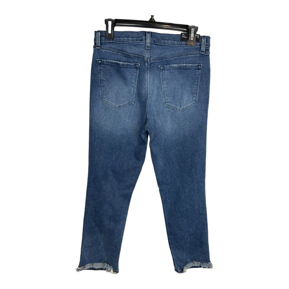 J Brand Ruby High Rise Crop Cigarette Indy Destruct Jeans - Picture 5 of 9